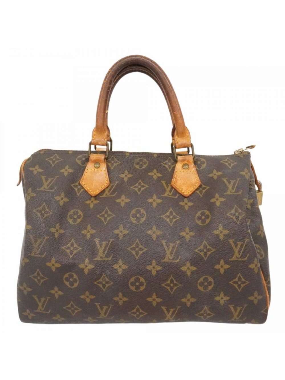 Louis Vuitton Handbag Monogram Speedy 30 Brown